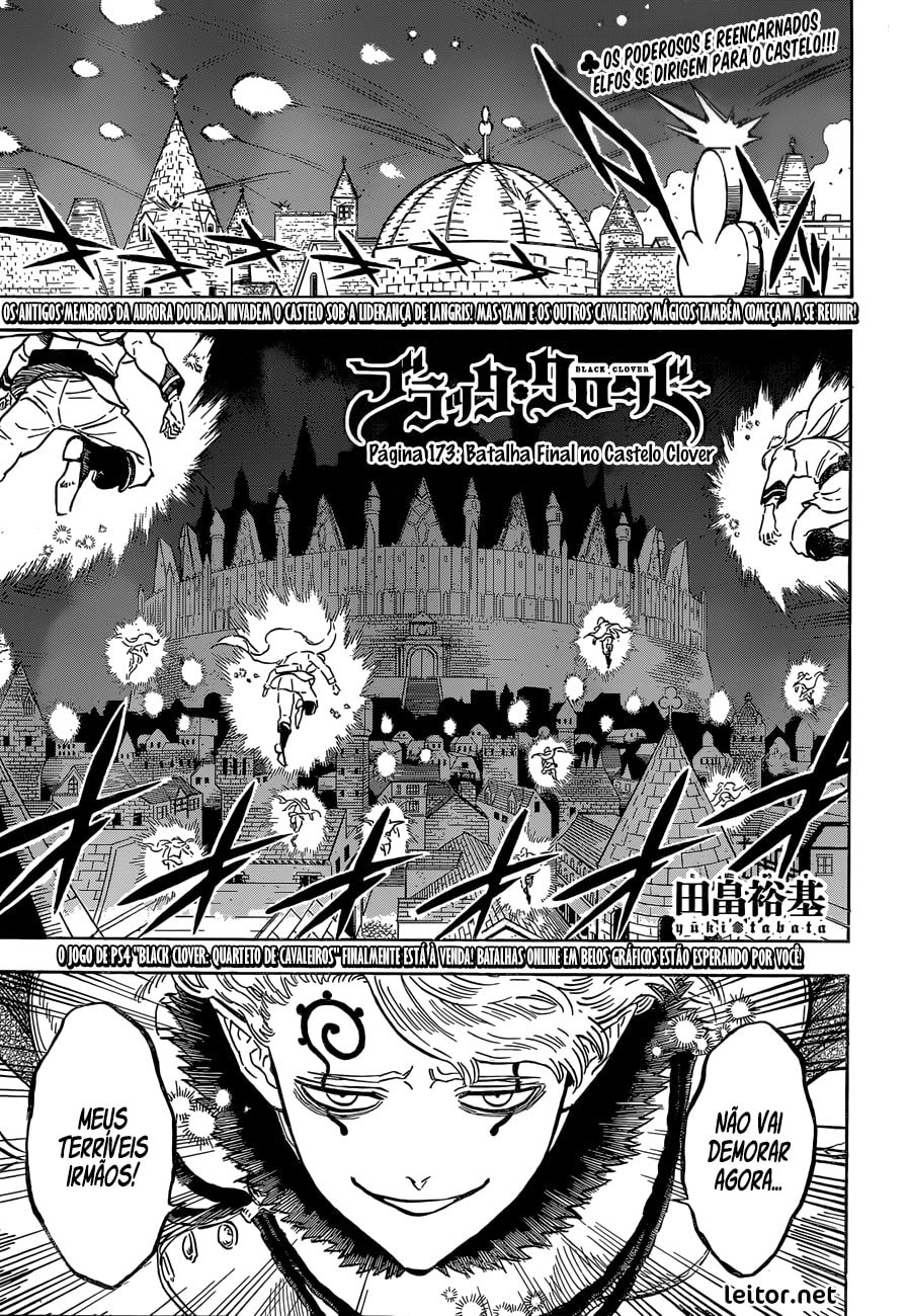 Read Black Clover PT-BR Manga Online