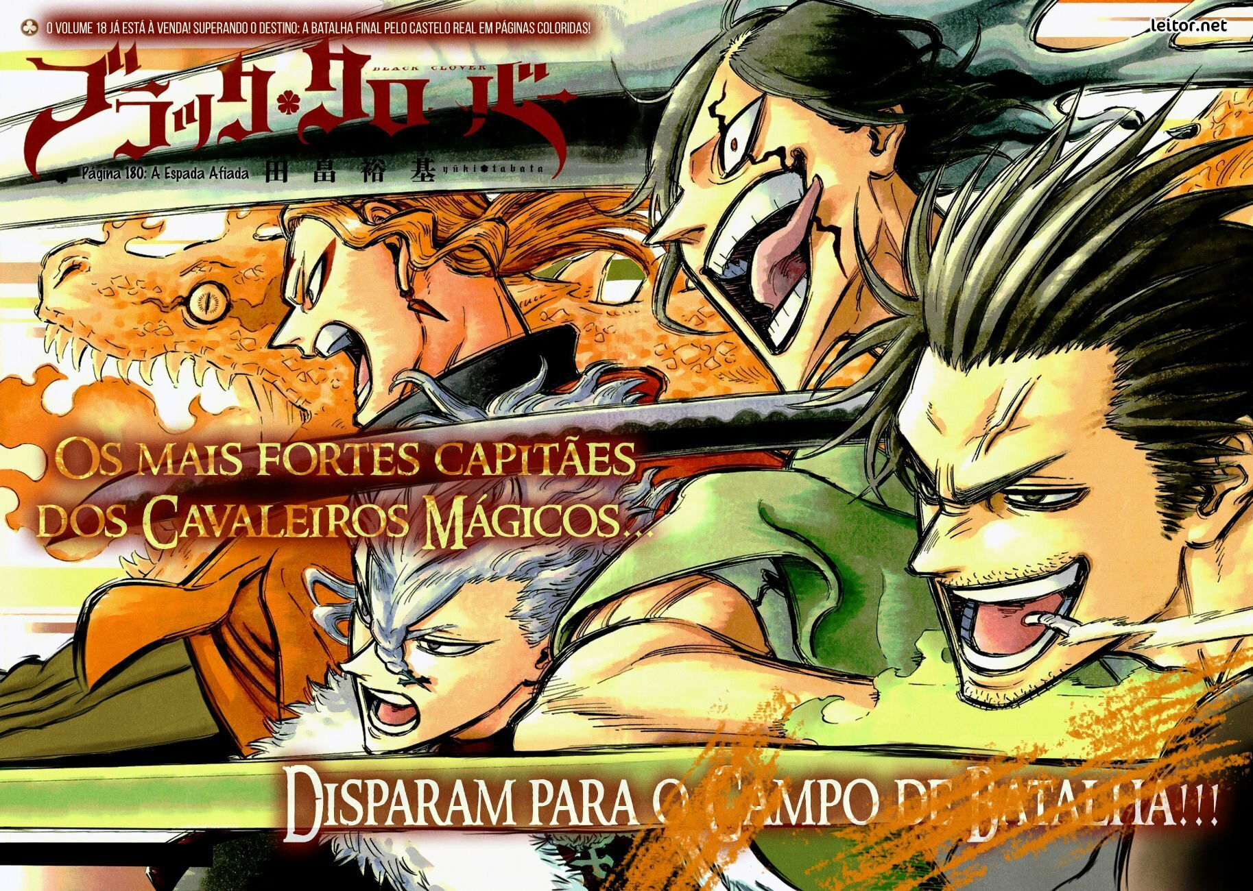Read Black Clover PT-BR Manga Online