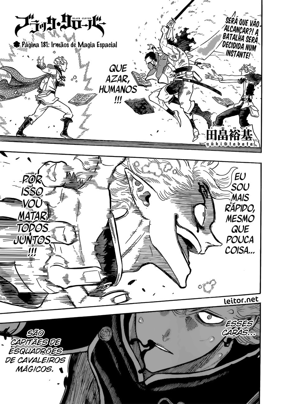 Read Black Clover PT-BR Manga Online