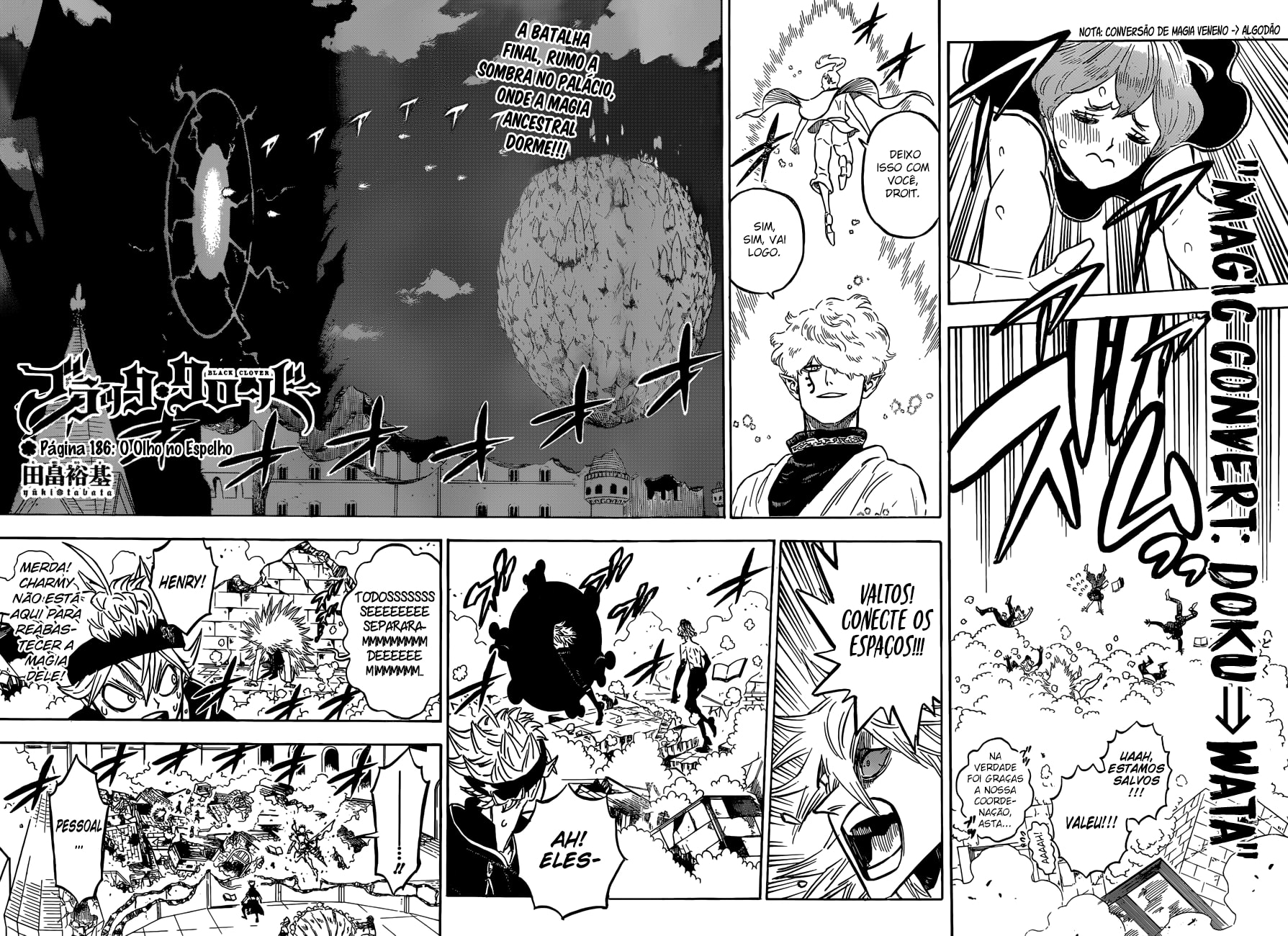 Read Black Clover PT-BR Manga Online