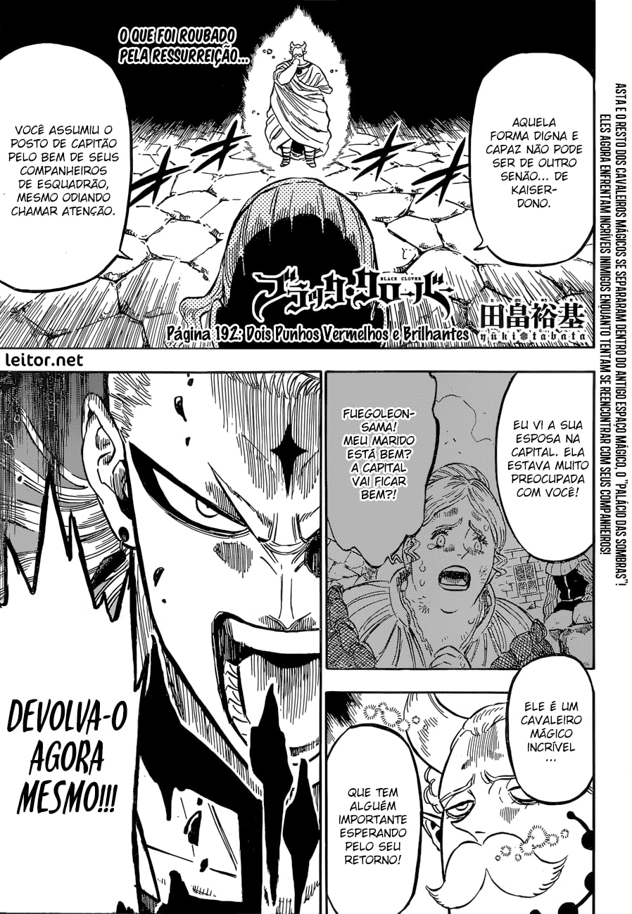 Read Black Clover PT-BR Manga Online