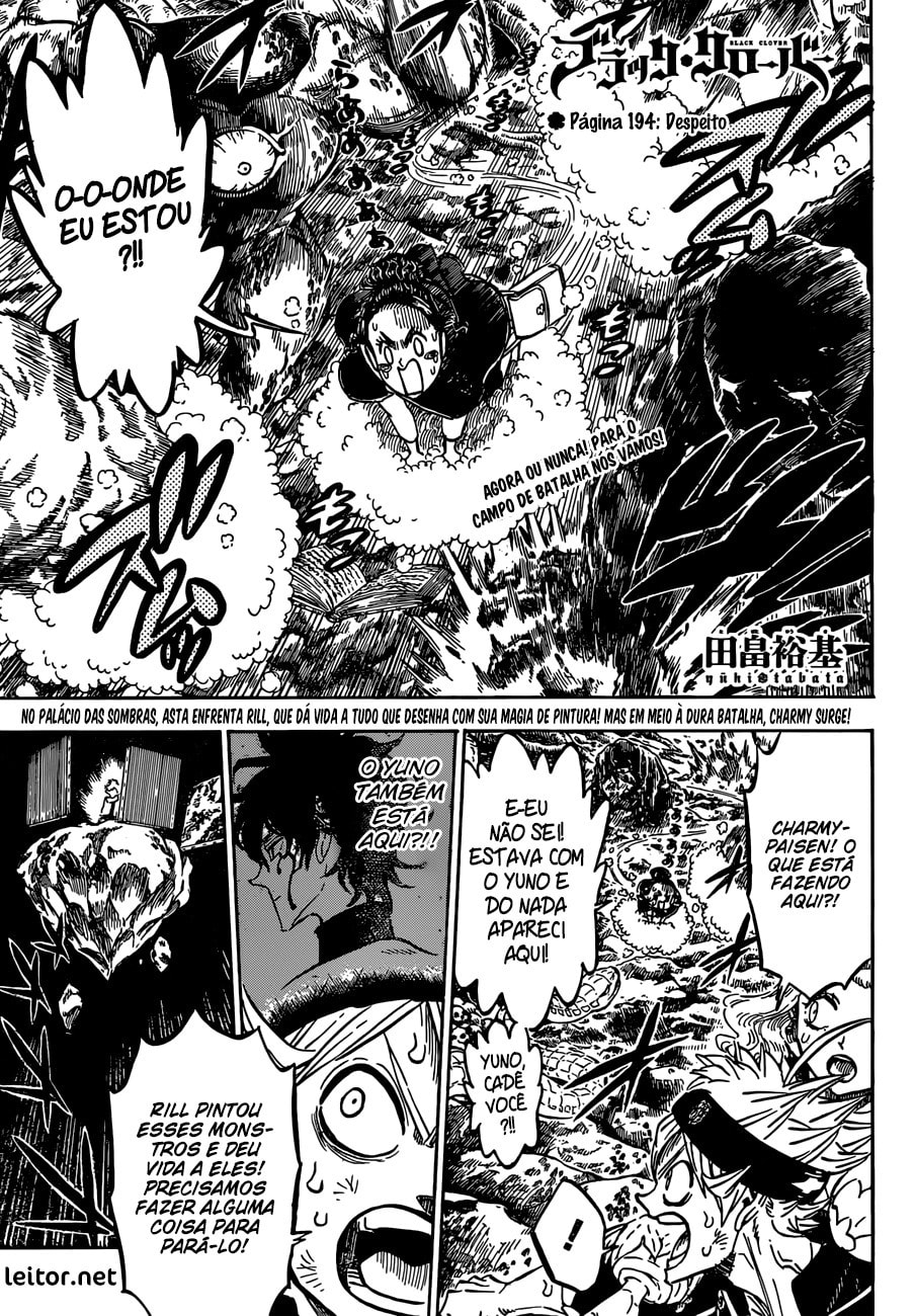 Read Black Clover PT-BR Manga Online