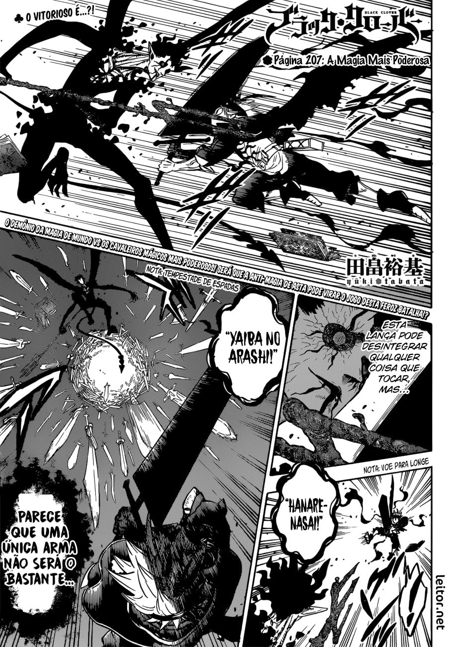 Read Black Clover PT-BR Manga Online