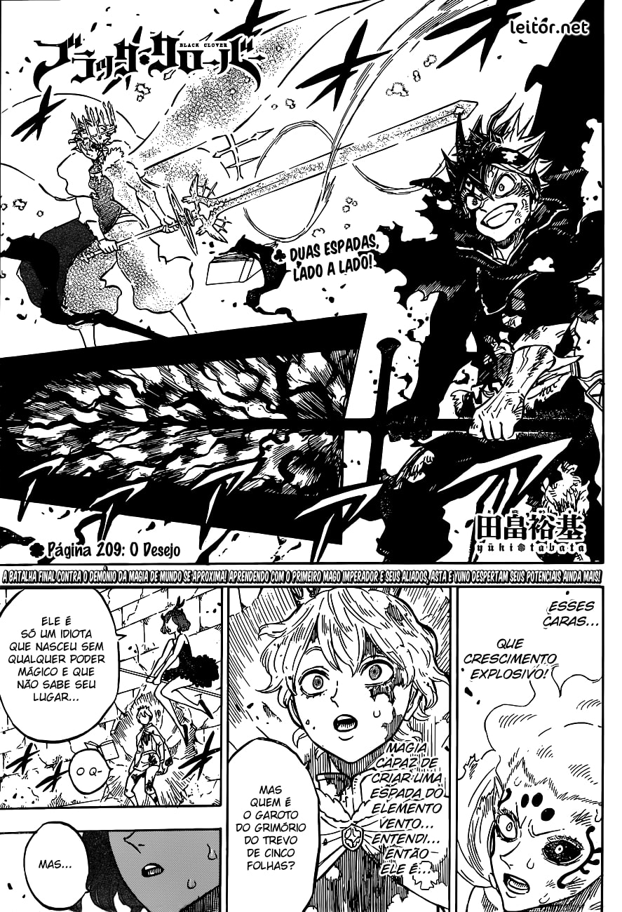 Read Black Clover PT-BR Manga Online
