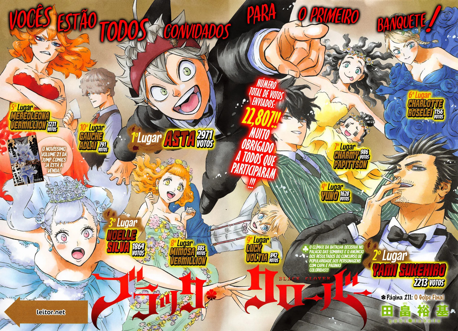 Read Black Clover PT-BR Manga Online