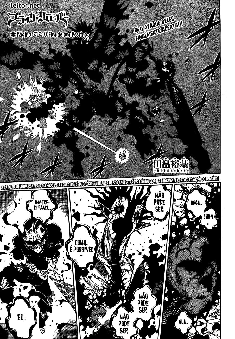 Read Black Clover PT-BR Manga Online
