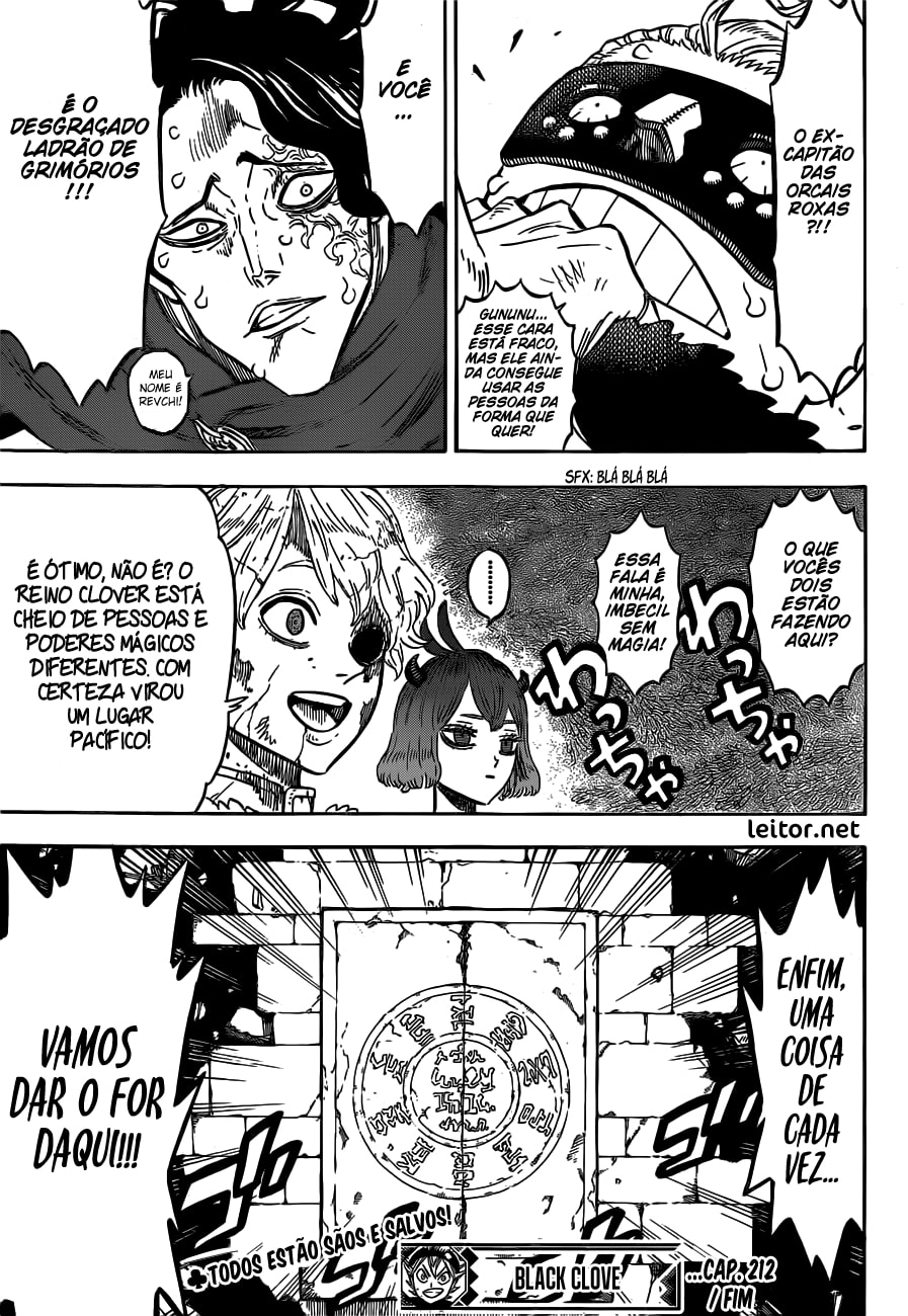 Read Black Clover PT-BR Manga Online