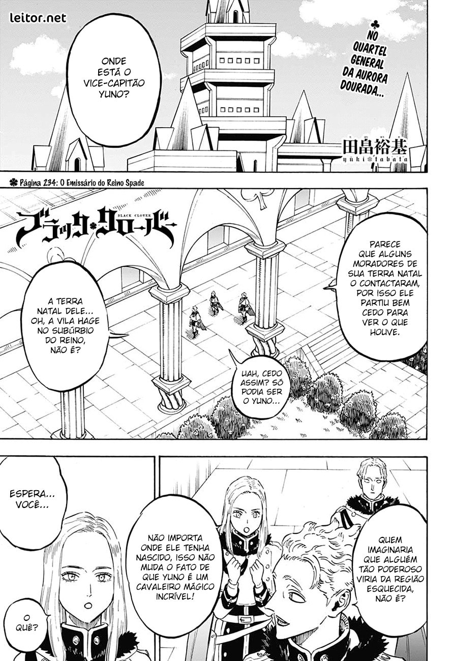 Read Black Clover PT-BR Manga Online