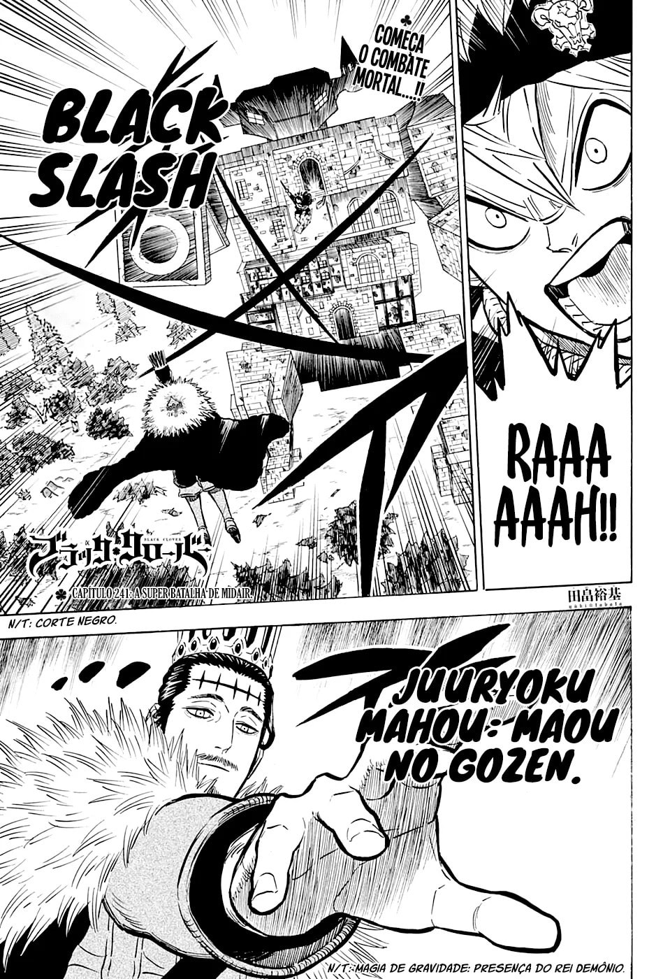 Read Black Clover PT-BR Manga Online