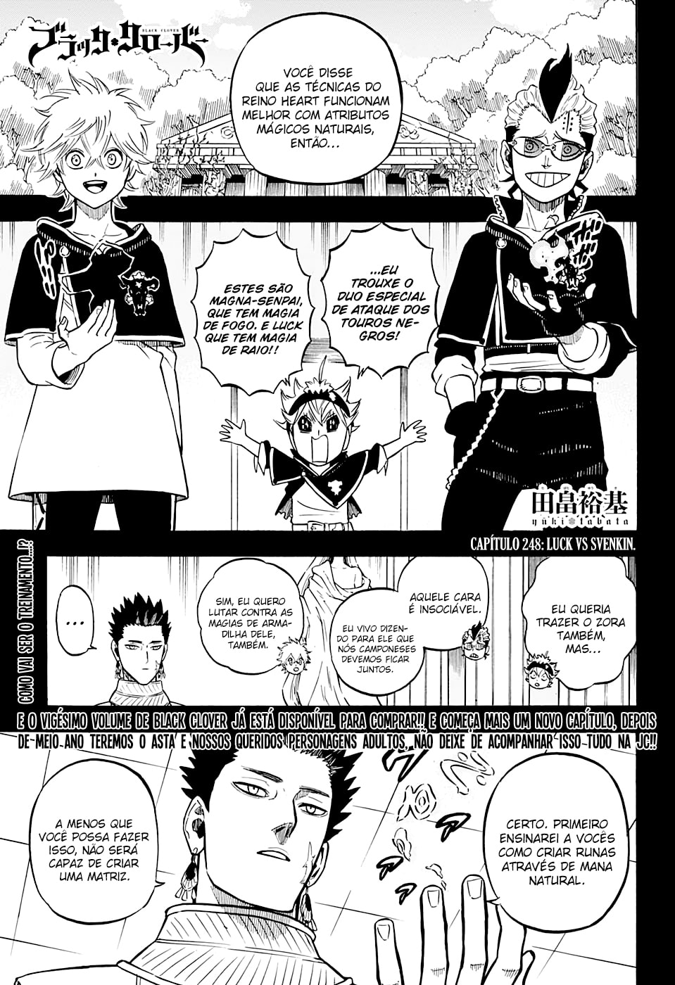 Read Black Clover PT-BR Manga Online