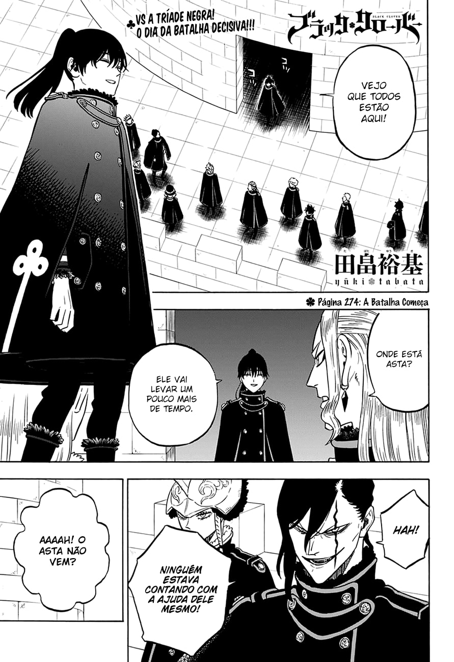 Read Black Clover PT-BR Manga Online