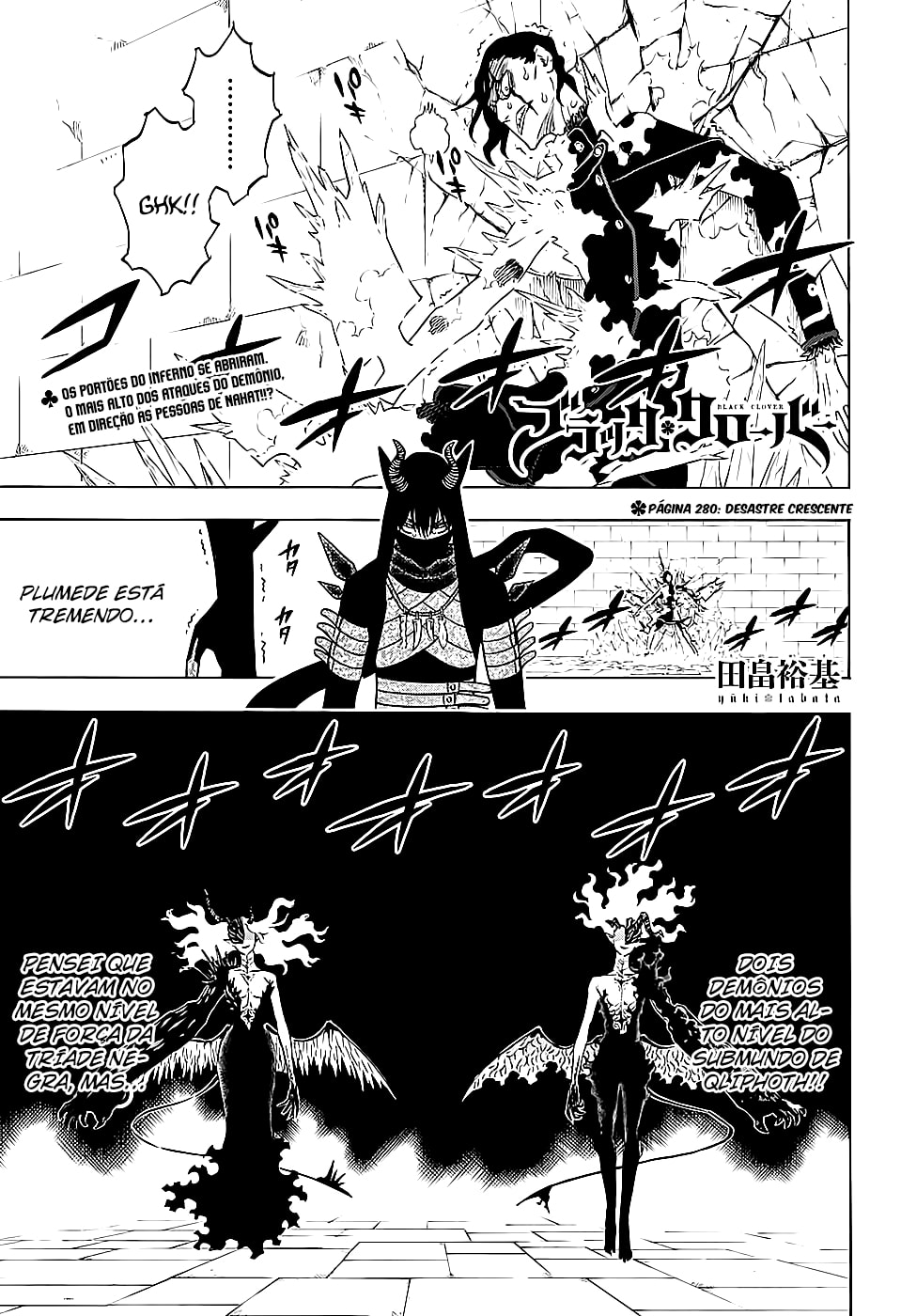 Read Black Clover PT-BR Manga Online