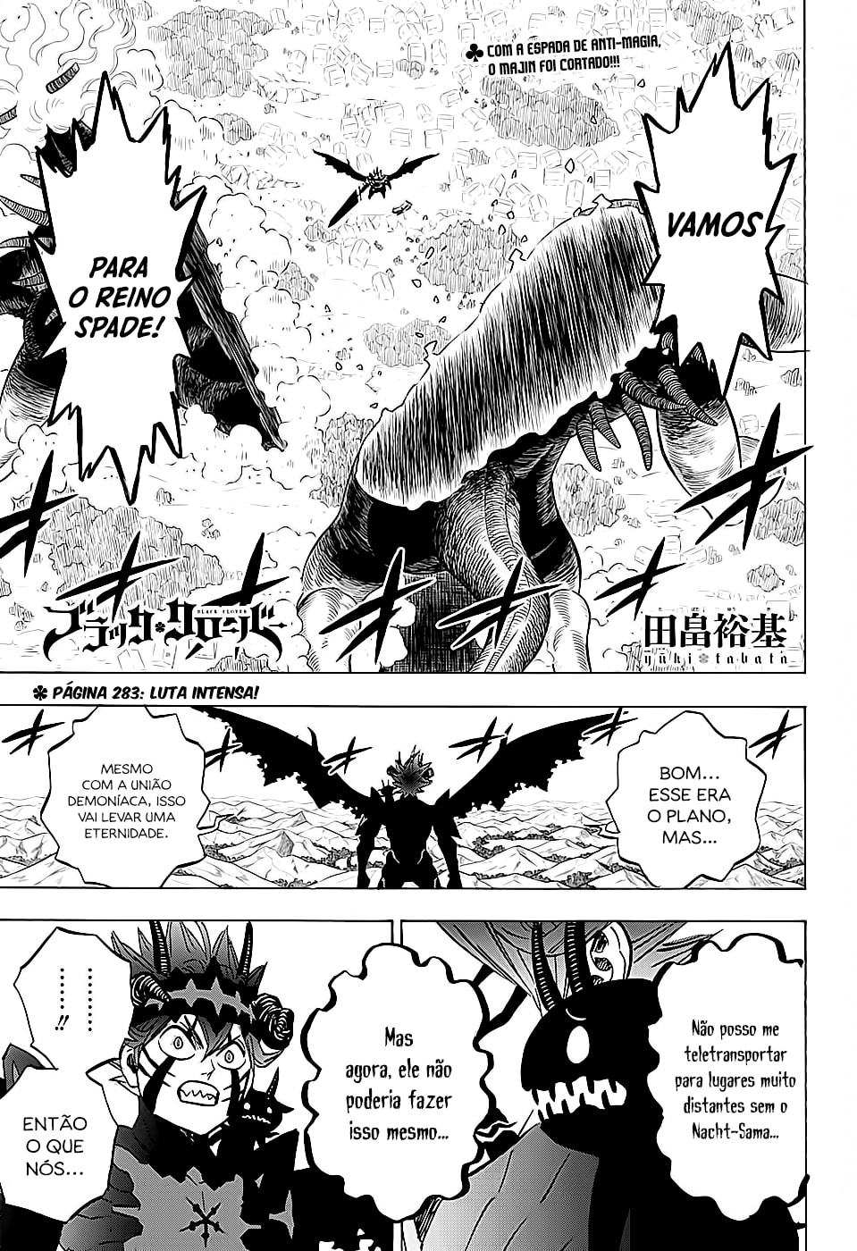 Read Black Clover PT-BR Manga Online