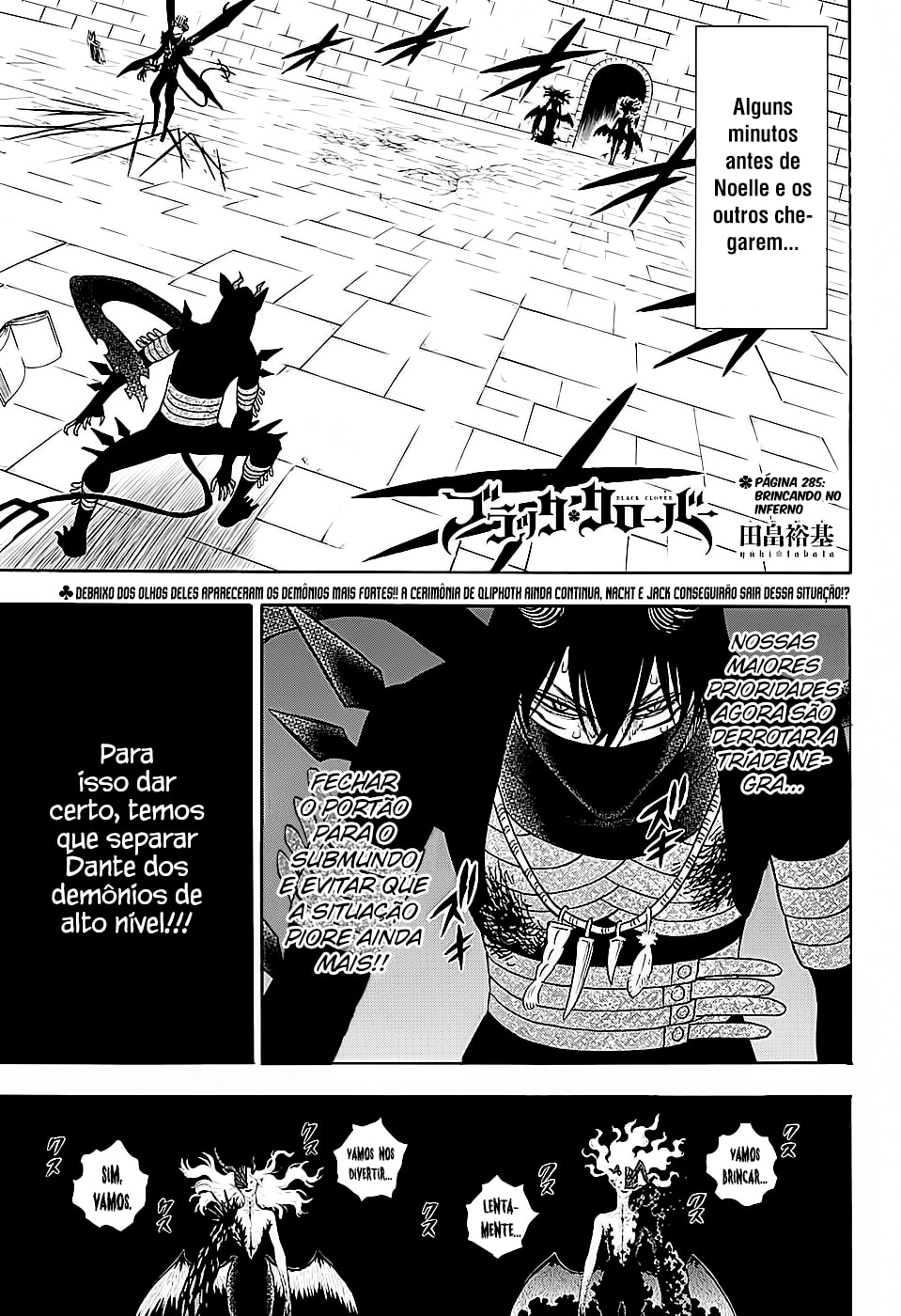 Read Black Clover PT-BR Manga Online