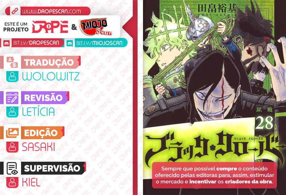 Read Black Clover PT-BR Manga Online