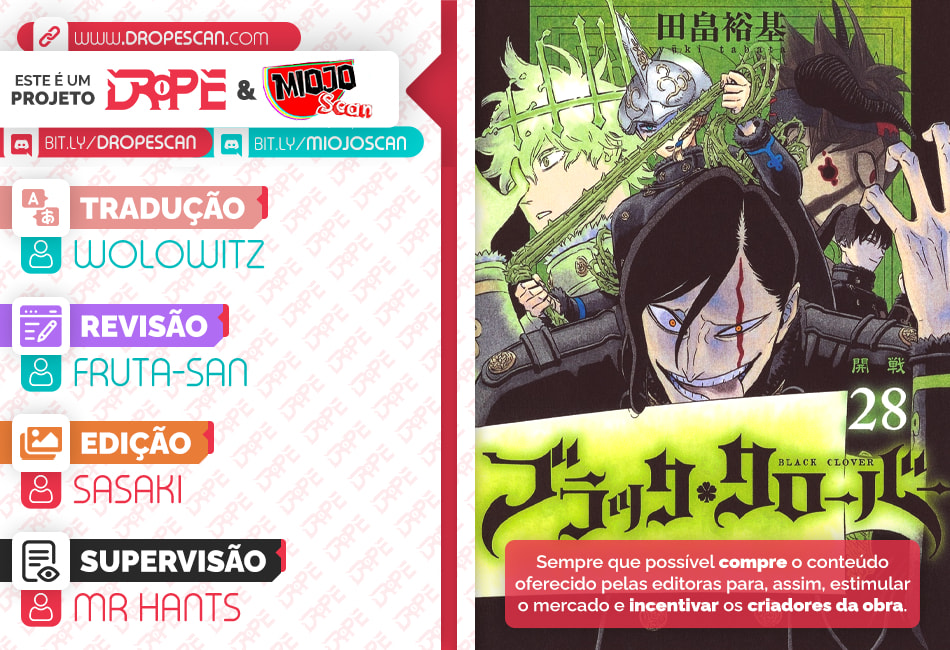 Read Black Clover PT-BR Manga Online