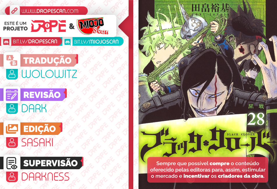 Read Black Clover PT-BR Manga Online