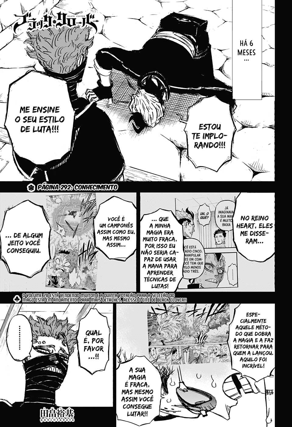Read Black Clover PT-BR Manga Online