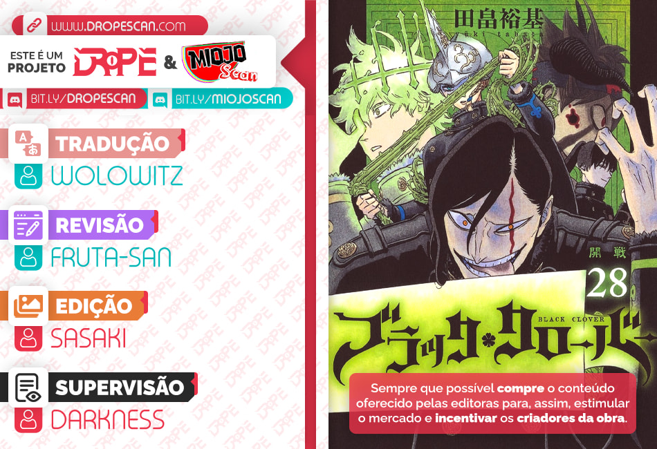 Read Black Clover PT-BR Manga Online