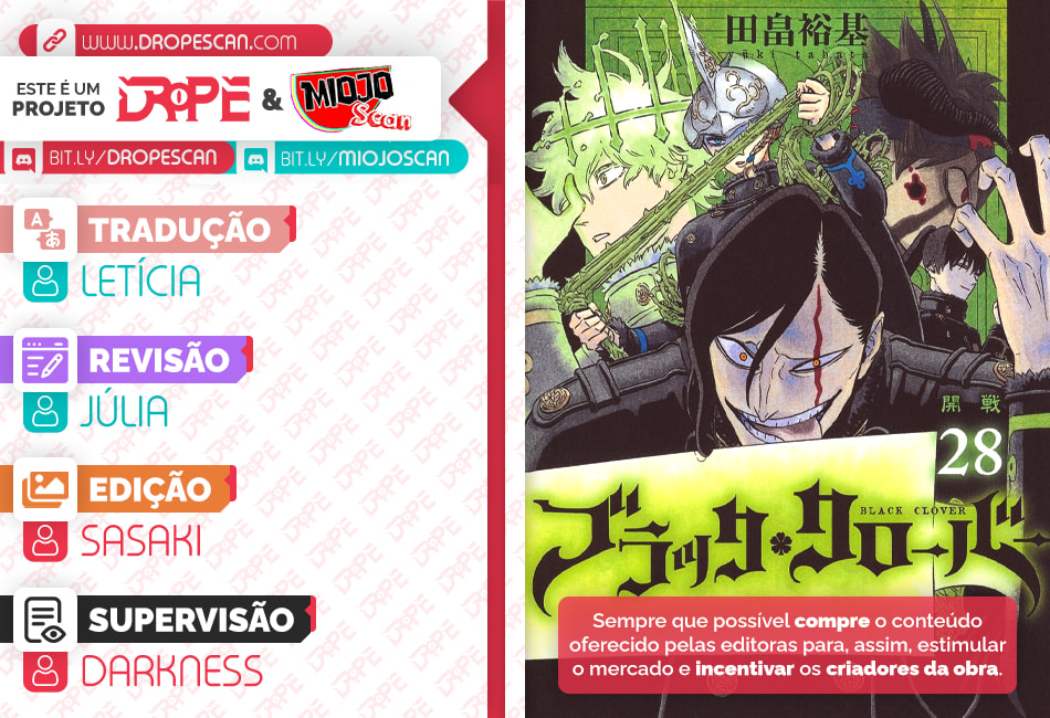 Read Black Clover PT-BR Manga Online