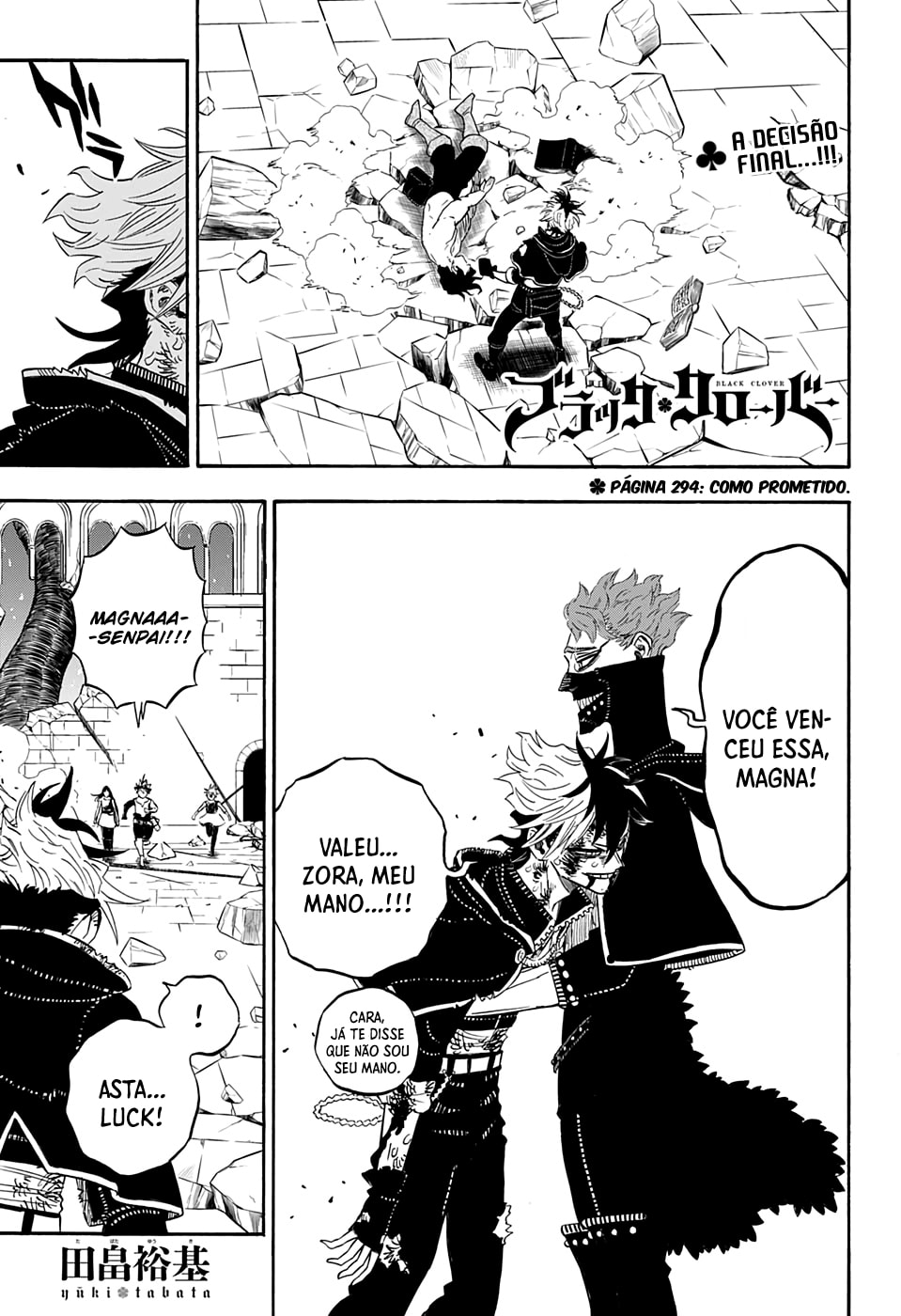Read Black Clover PT-BR Manga Online