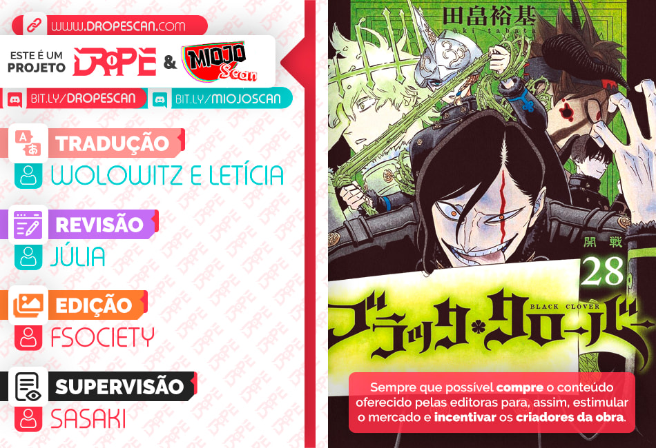Read Black Clover PT-BR Manga Online