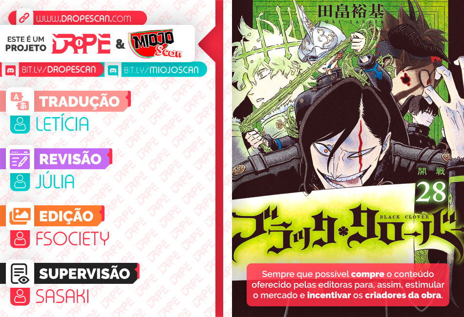 Read Black Clover PT-BR Manga Online