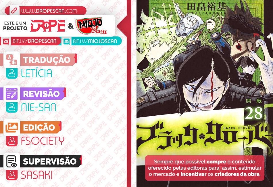 Read Black Clover PT-BR Manga Online