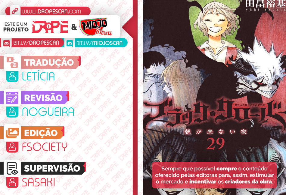 Read Black Clover PT-BR Manga Online