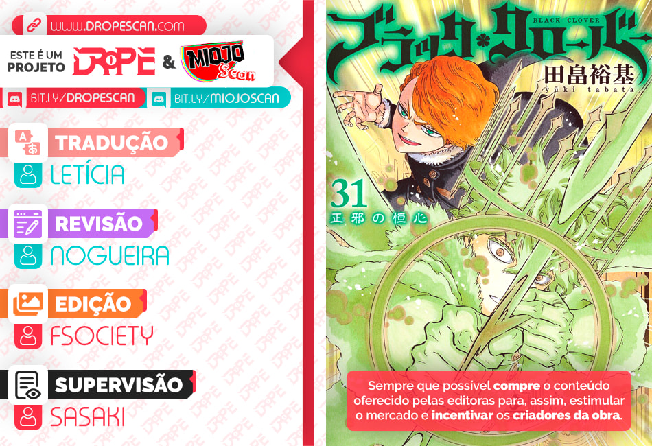 Read Black Clover PT-BR Manga Online