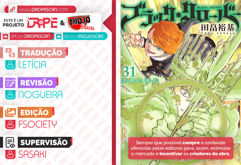 Read Black Clover PT-BR Manga Online