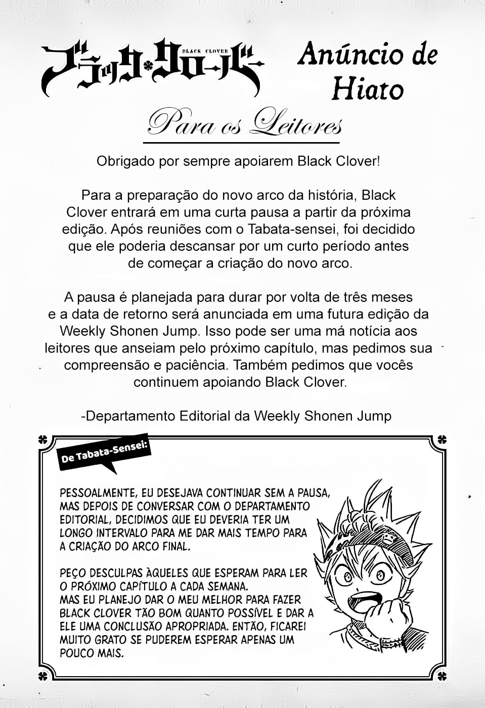 Read Black Clover PT-BR Manga Online