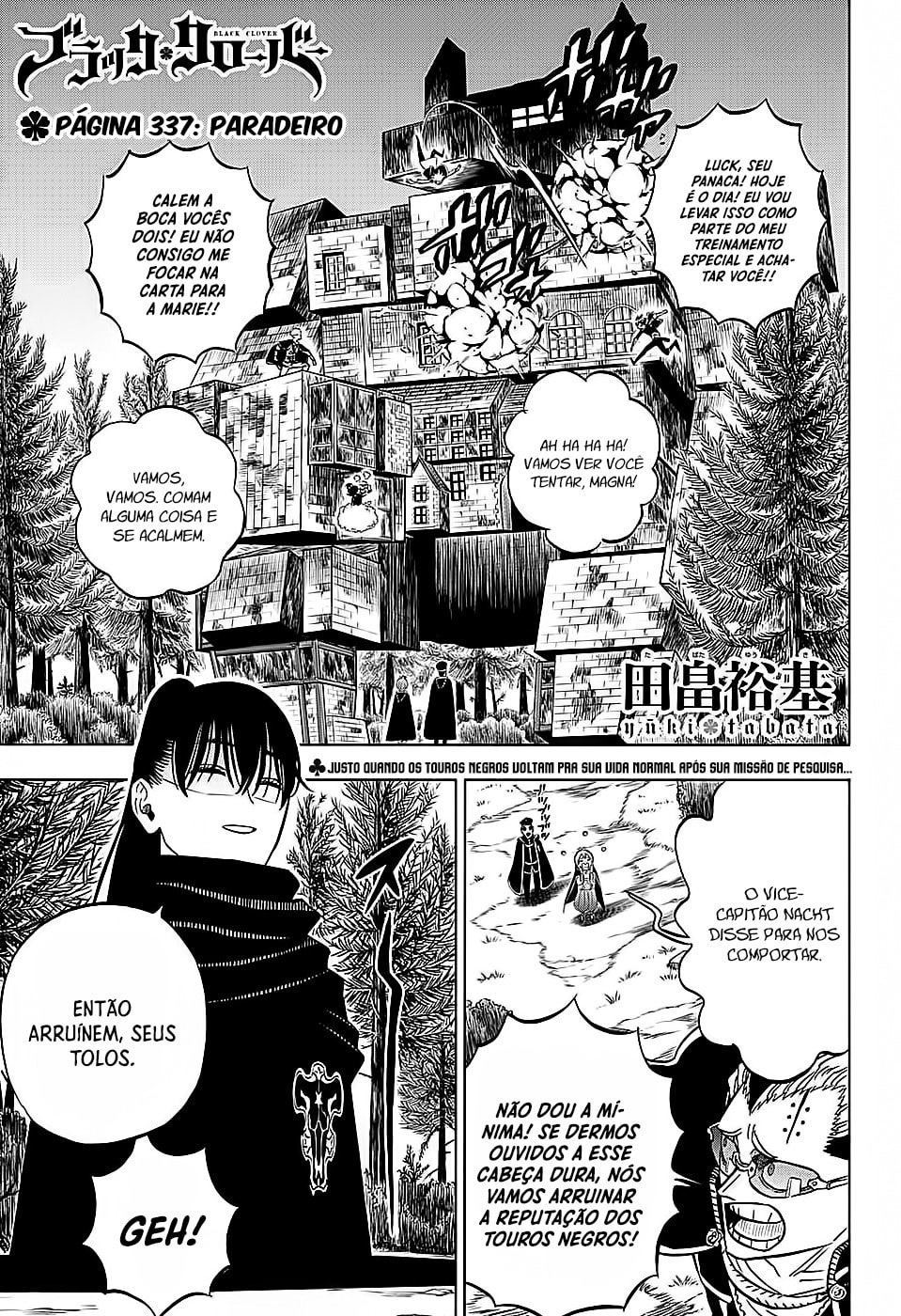Read Black Clover PT-BR Manga Online