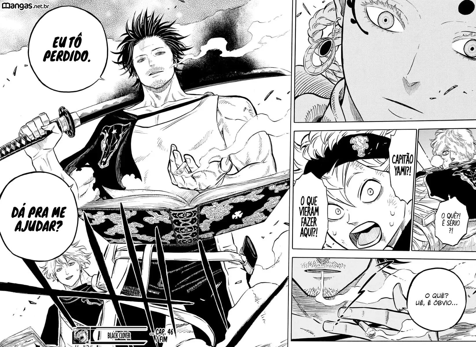 Read Black Clover PT-BR Manga Online