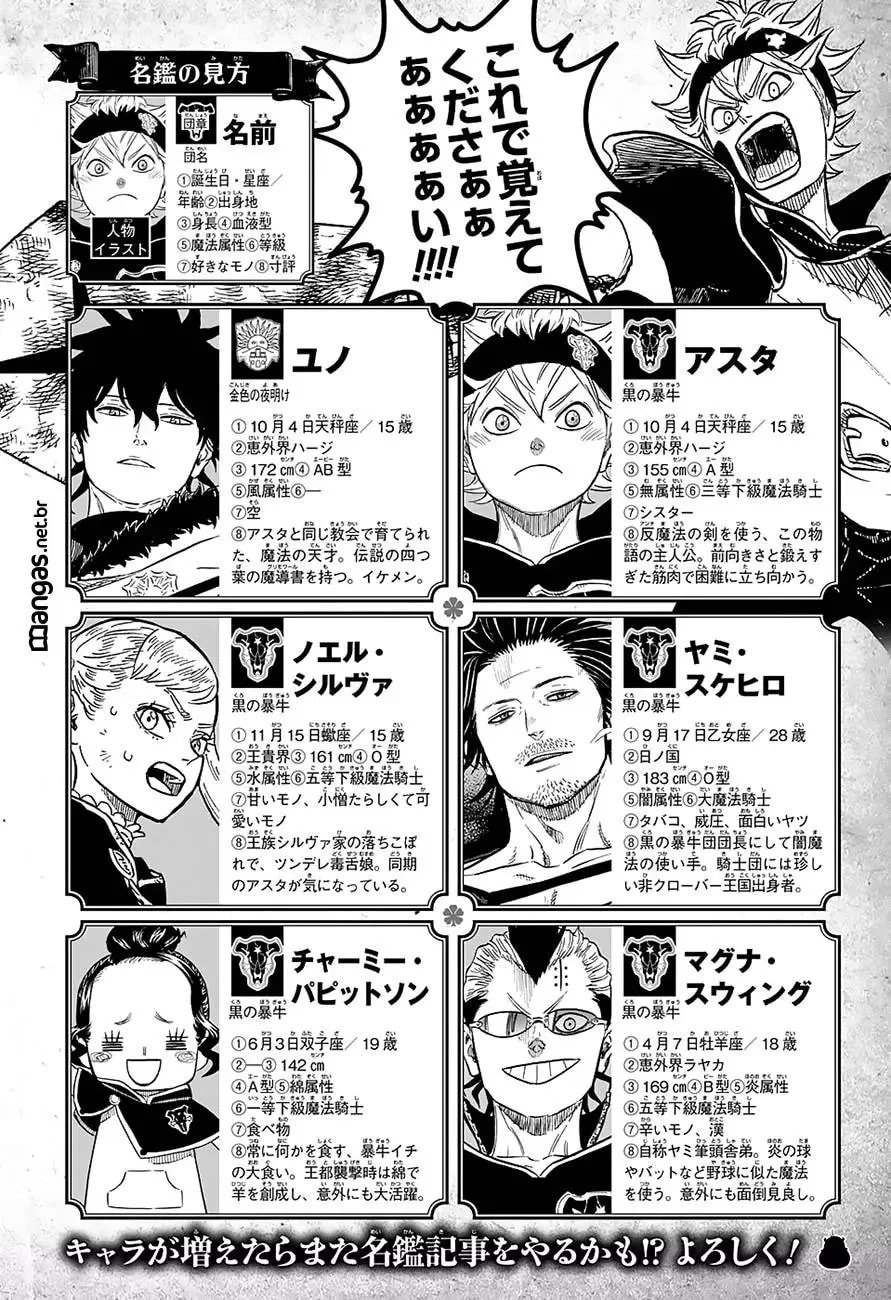 Read Black Clover PT-BR Manga Online