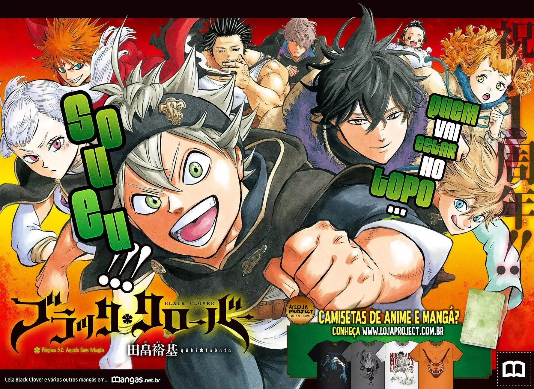 Read Black Clover PT-BR Manga Online