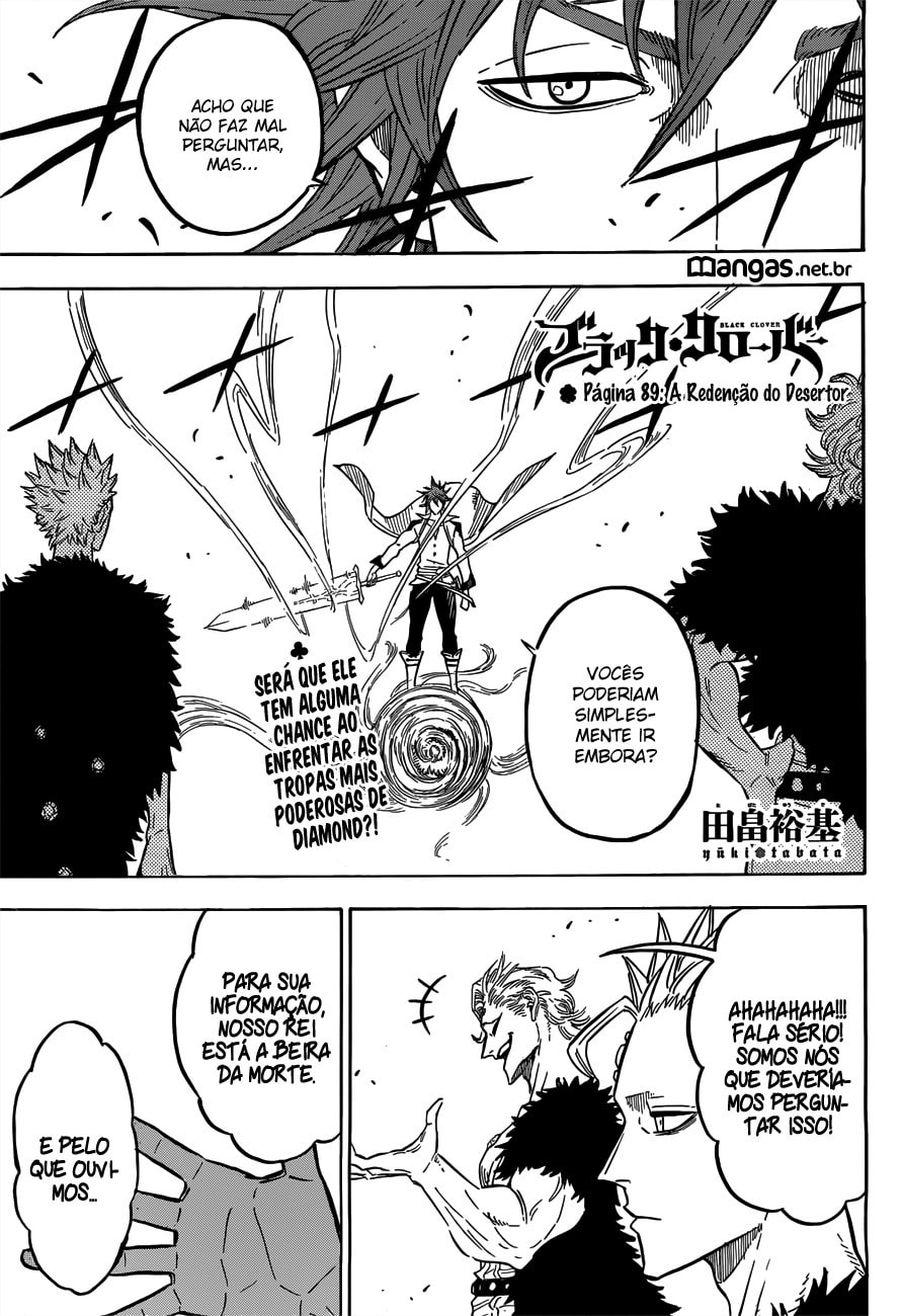 Read Black Clover PT-BR Manga Online