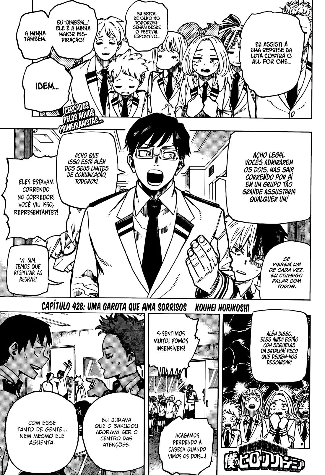 Read Boku no Hero Academia PT-BR Manga Online