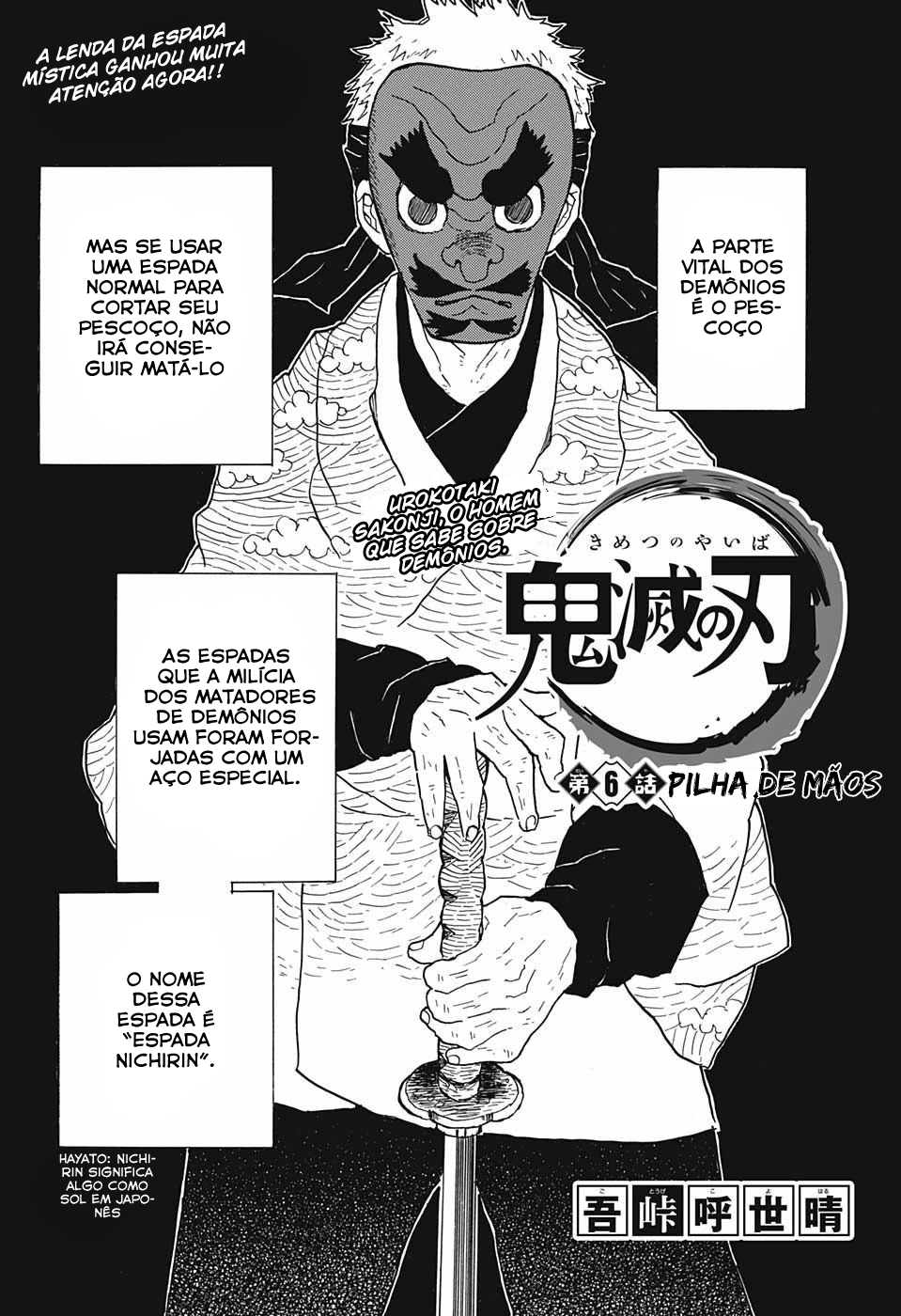 Read Demon Slayer Kimetsu no Yaiba PT-BR Manga Online