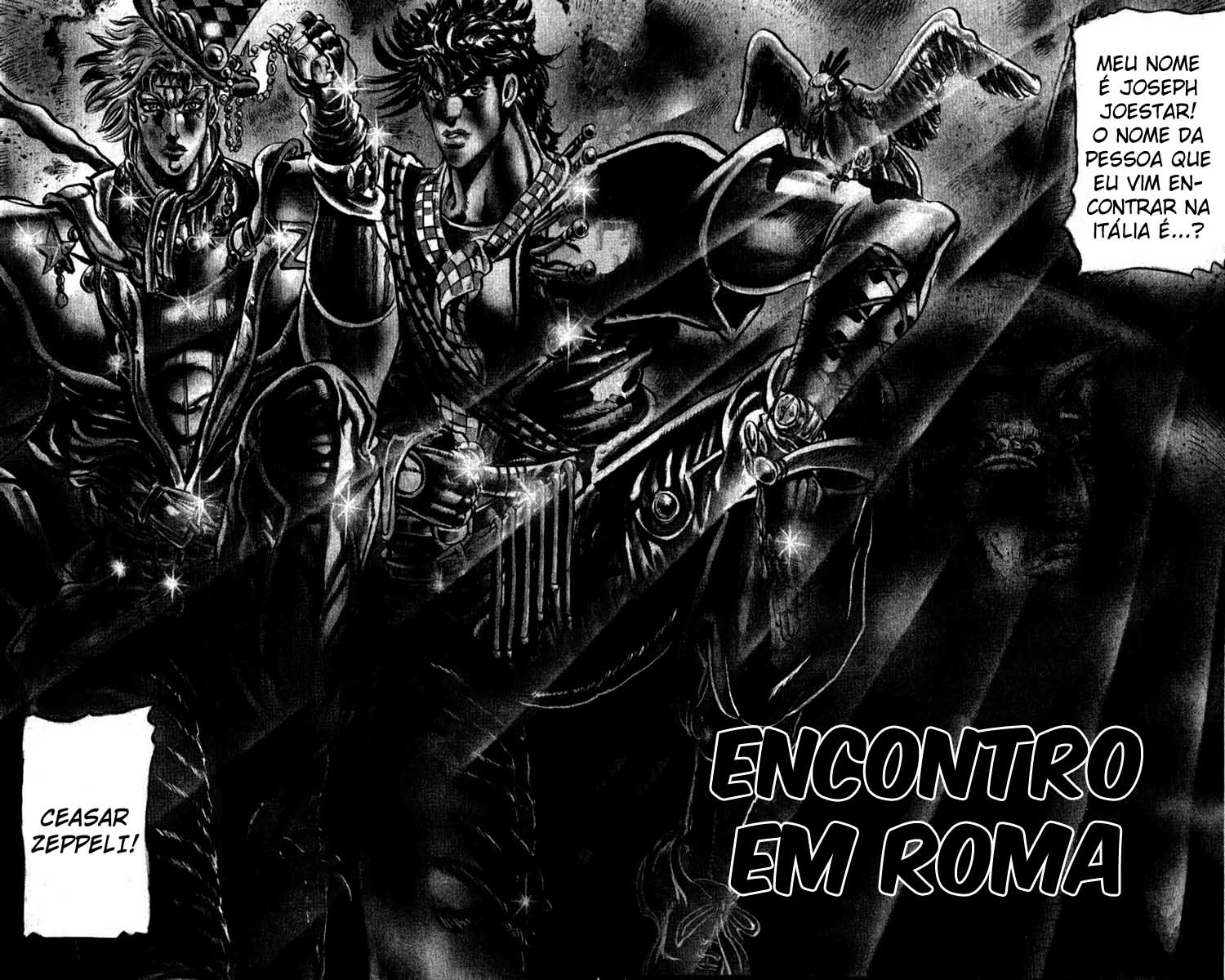 Read JoJo_s Bizarre Adventure Part 2  Battle Tendency PT-BR Manga Online