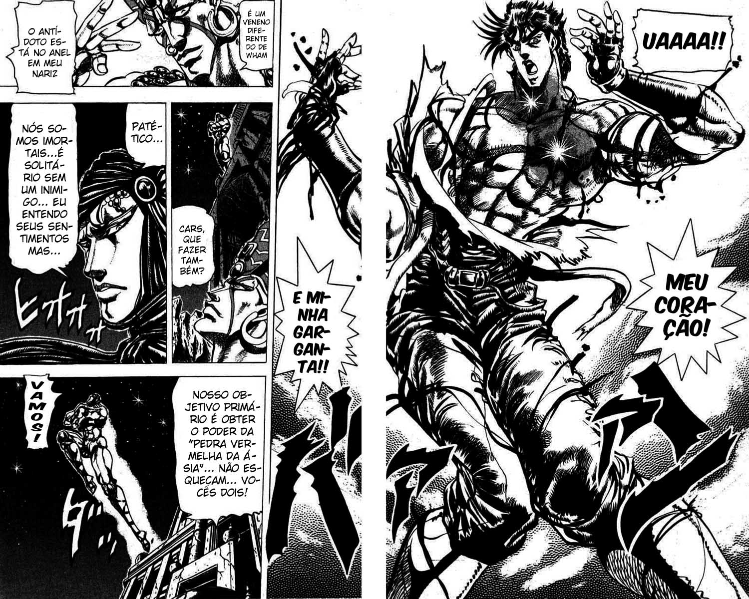 Read JoJo_s Bizarre Adventure Part 2  Battle Tendency PT-BR Manga Online