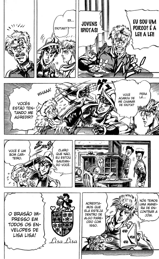Read JoJo_s Bizarre Adventure Part 2  Battle Tendency PT-BR Manga Online