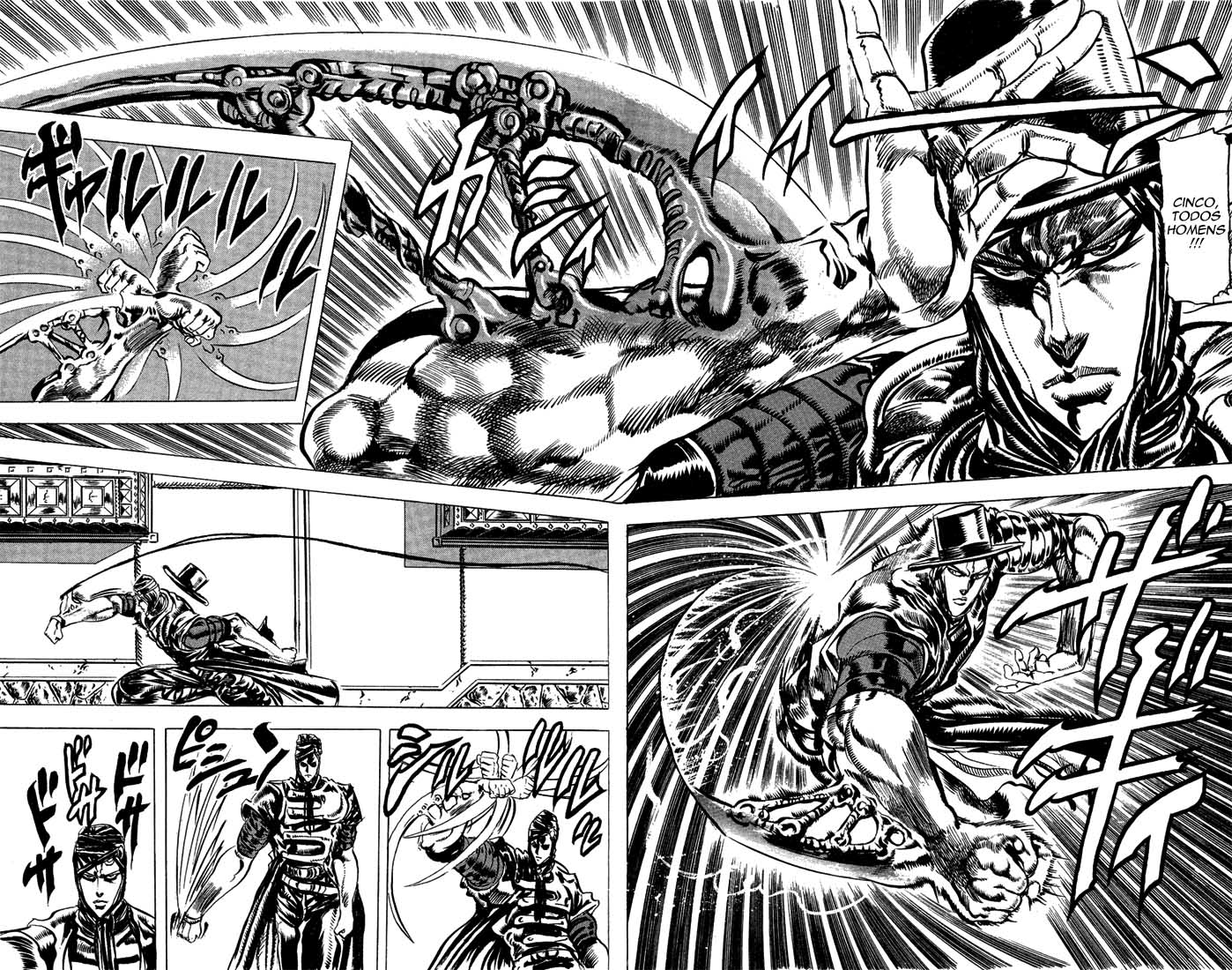 Read JoJo_s Bizarre Adventure Part 2  Battle Tendency PT-BR Manga Online
