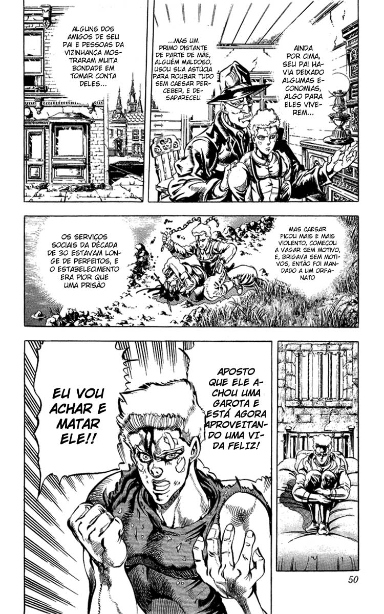 Read JoJo_s Bizarre Adventure Part 2  Battle Tendency PT-BR Manga Online