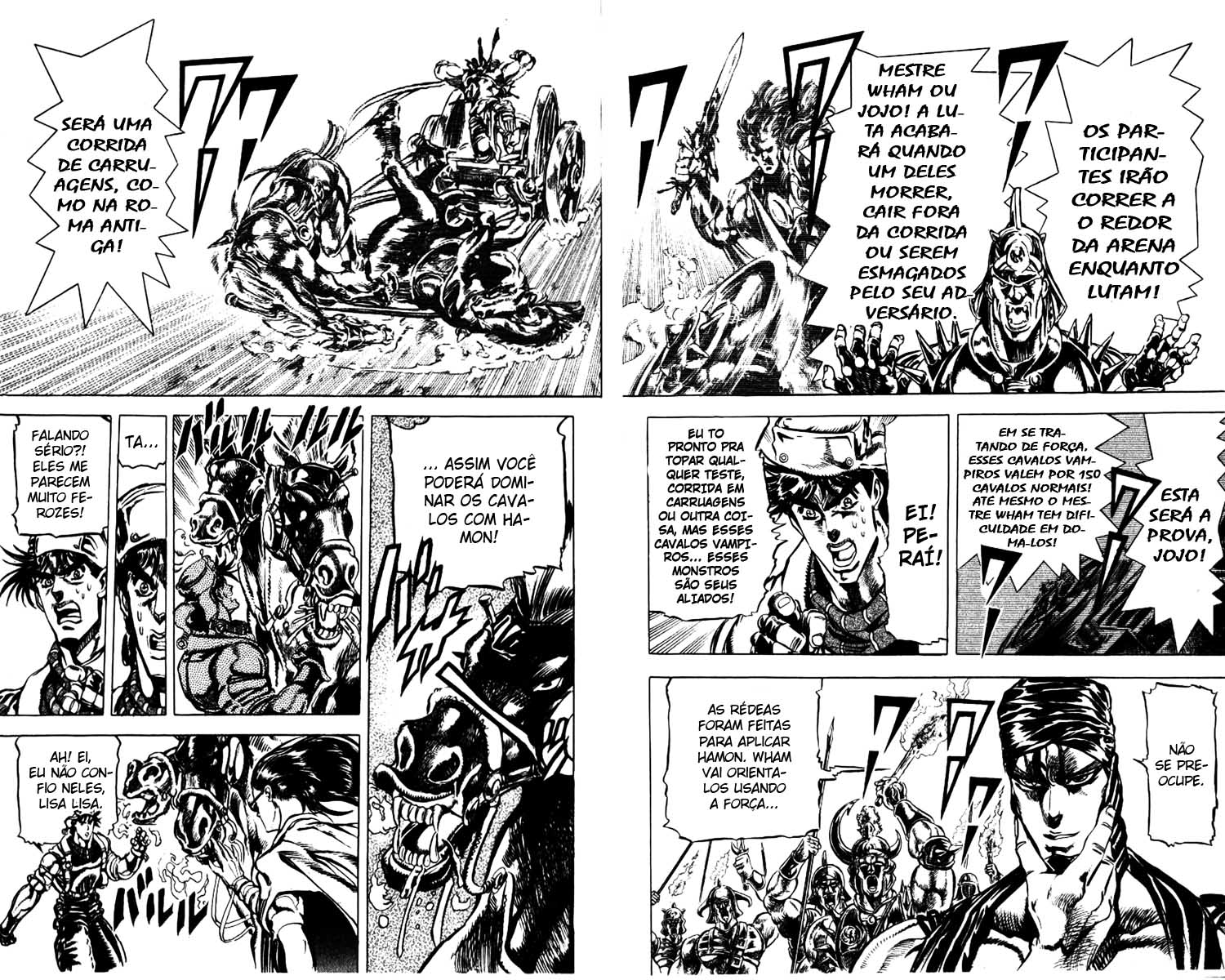 Read JoJo_s Bizarre Adventure Part 2  Battle Tendency PT-BR Manga Online