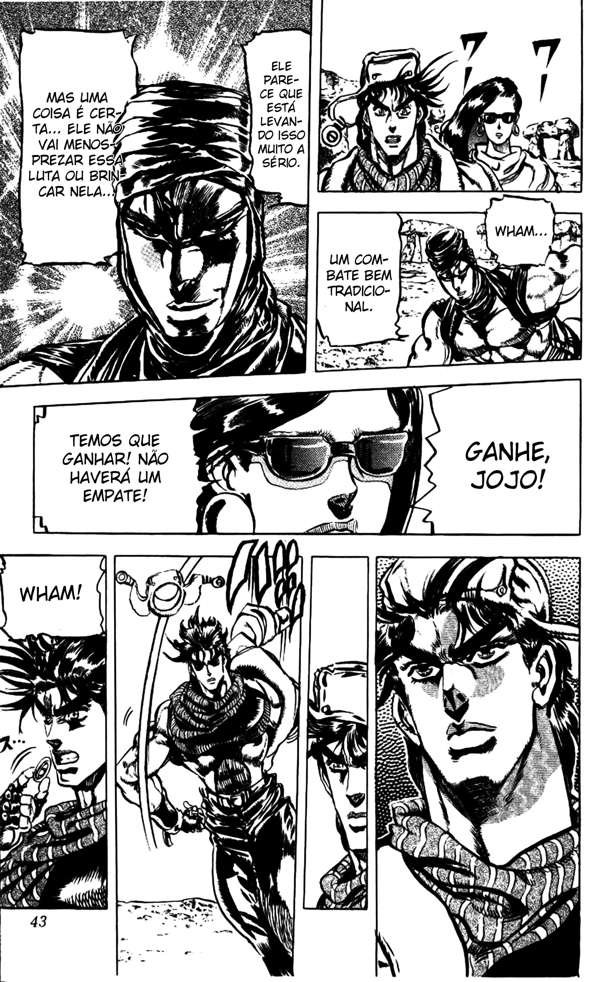 Read JoJo_s Bizarre Adventure Part 2  Battle Tendency PT-BR Manga Online
