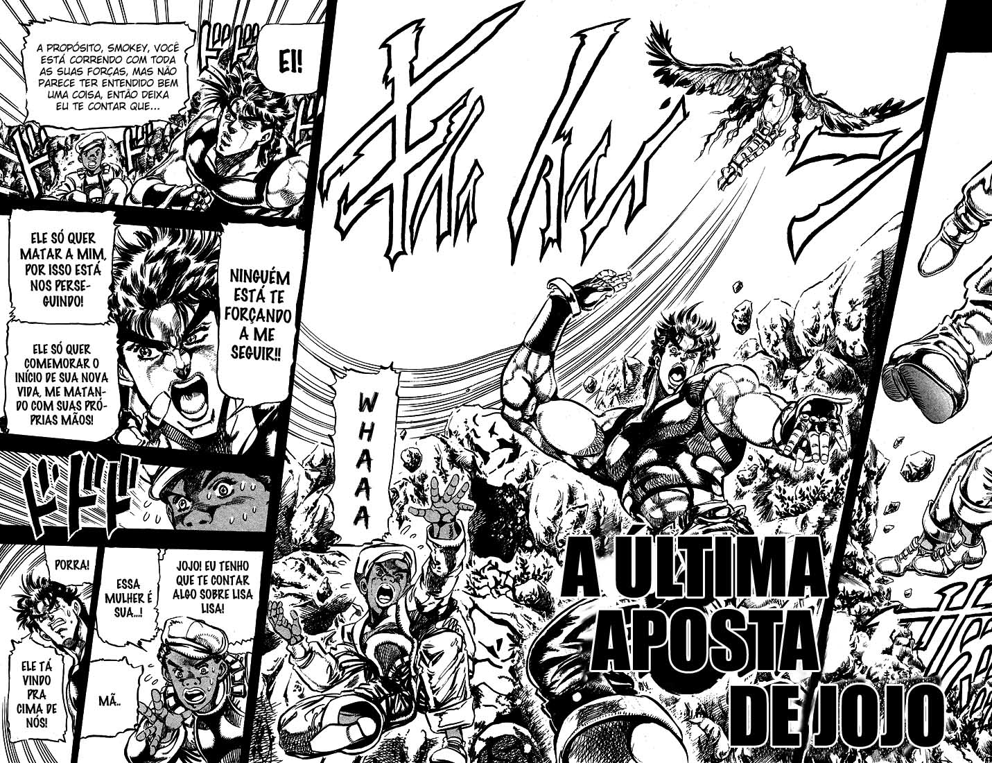 Read JoJo_s Bizarre Adventure Part 2  Battle Tendency PT-BR Manga Online