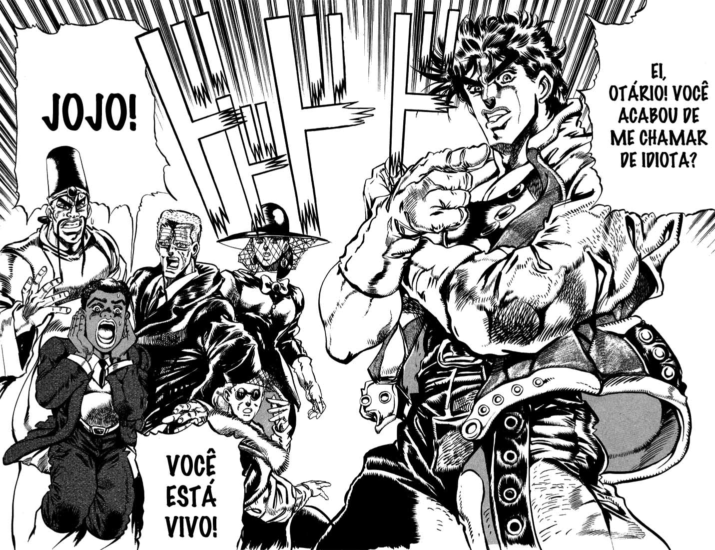 Read JoJo_s Bizarre Adventure Part 2  Battle Tendency PT-BR Manga Online