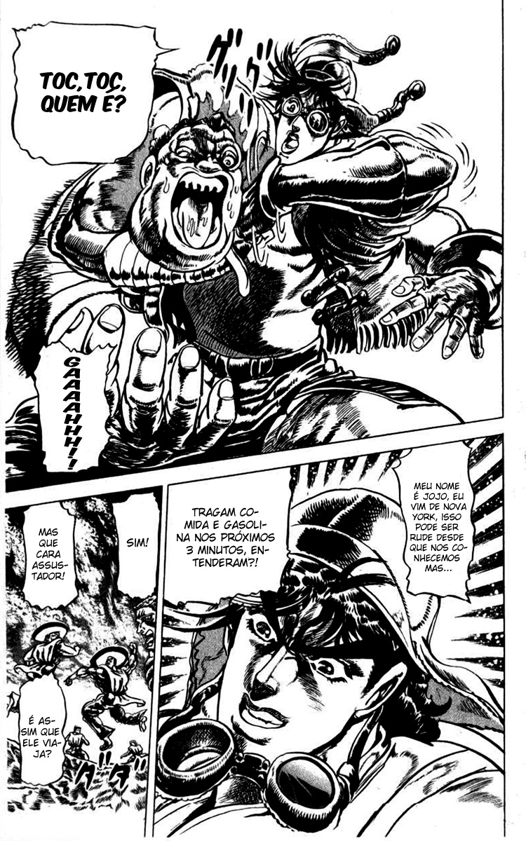 Read JoJo_s Bizarre Adventure Part 2  Battle Tendency PT-BR Manga Online
