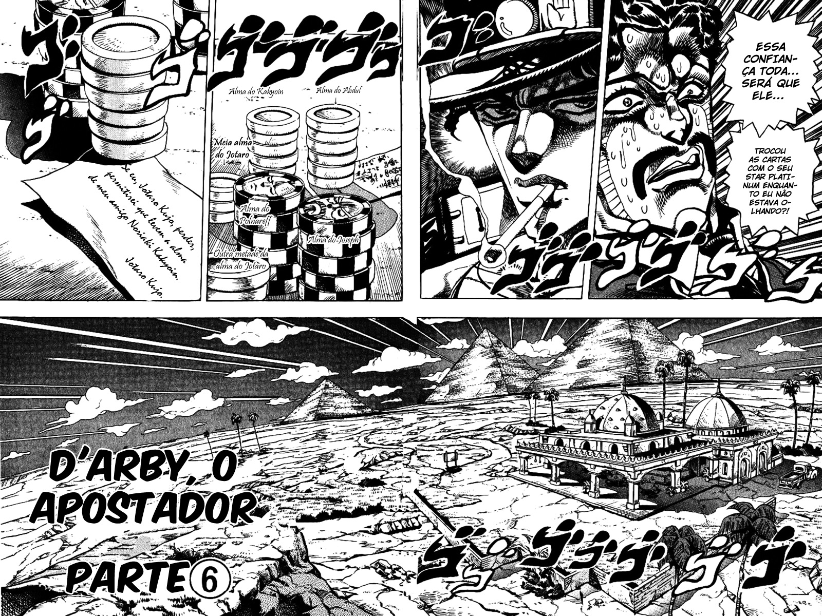 Read JoJo_s Bizarre Adventure Part 3  Stardust Crusaders PT-BR Manga Online